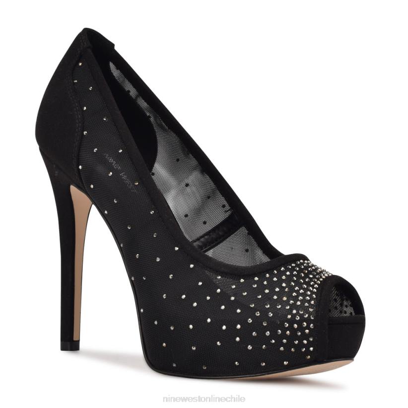 Nine West zapatos de tacón con plataforma peep toe hizzie 2Z2T1449Nine West chile outlet