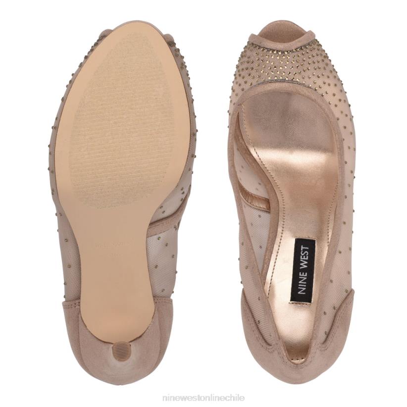 Nine West zapatos de tacón con plataforma peep toe hizzie 2Z2T1450Nine West cartera negra