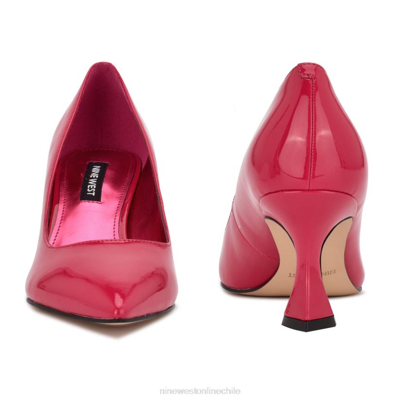Nine West zapatos de tacón con punta puntiaguda 2Z2T2171 patente magenta Nine West shoes