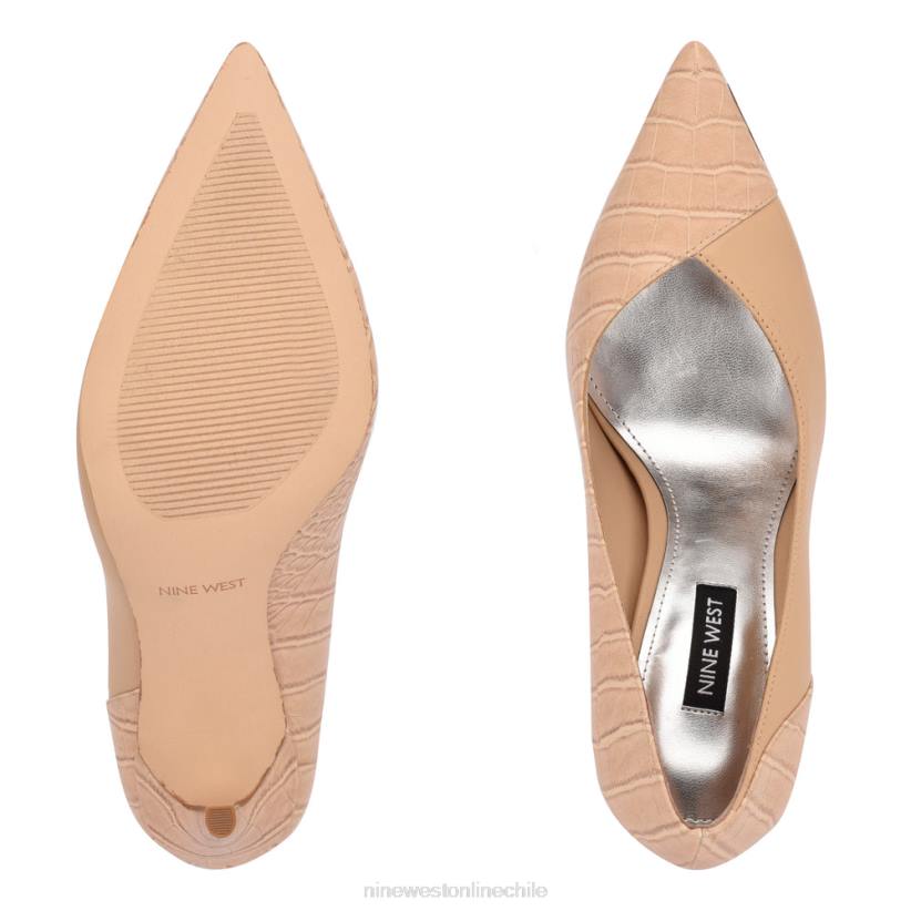 Nine West zapatos de tacón con punta puntiaguda flava 2Z2T1699 rubor cálido/croco Nine West zapatillas chile