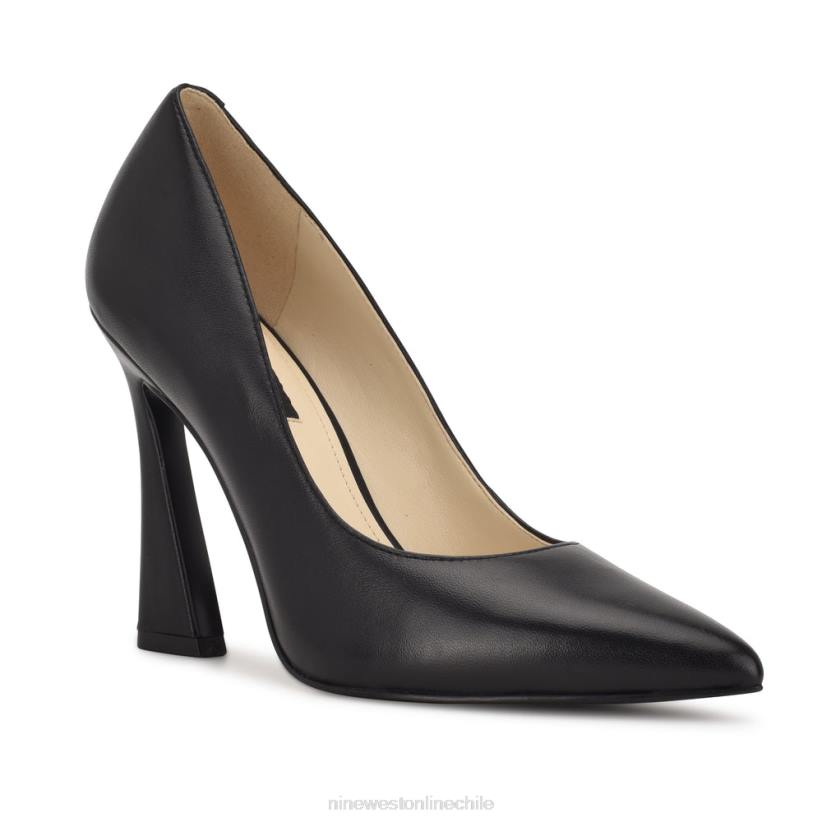 Nine West zapatos de tacón con punta puntiaguda trendz 2Z2T1479 cuero negro Nine West chile outlet