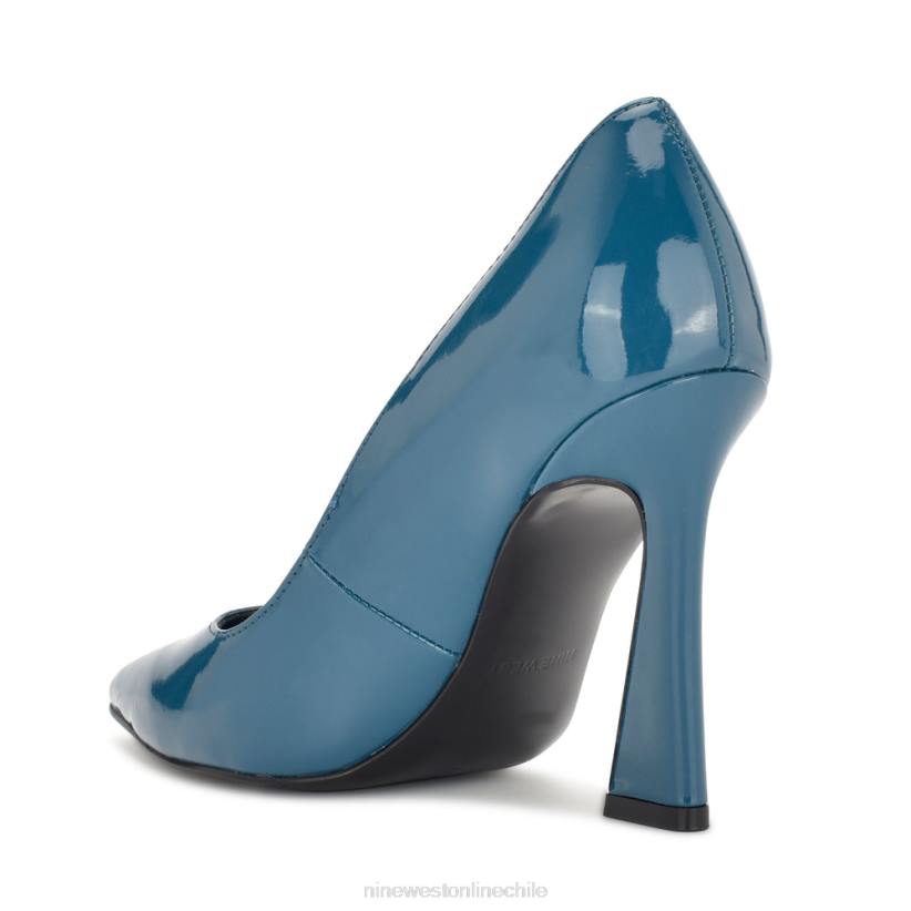 Nine West zapatos de tacón con punta puntiaguda trendz 2Z2T1506 patente verde azulado Nine West sandals