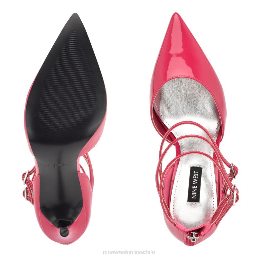 Nine West zapatos de tacón con tiras frann d\'orsay 2Z2T890 patente rosa Nine West chile carteras