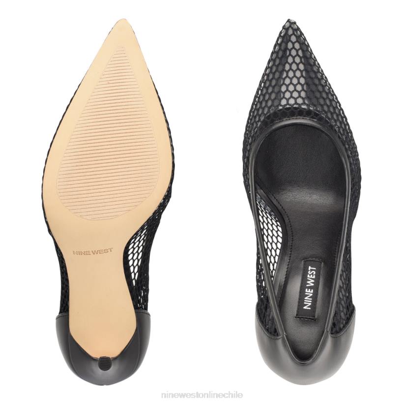 Nine West zapatos de tacón de malla 2Z2T1766 negro Nine West chile carteras