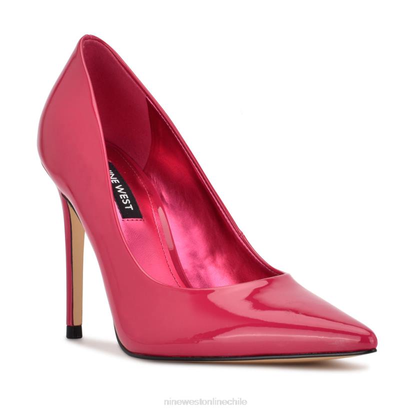 Nine West zapatos de tacón frescos con punta puntiaguda 2Z2T1616 patente rosa Nine West chile carteras