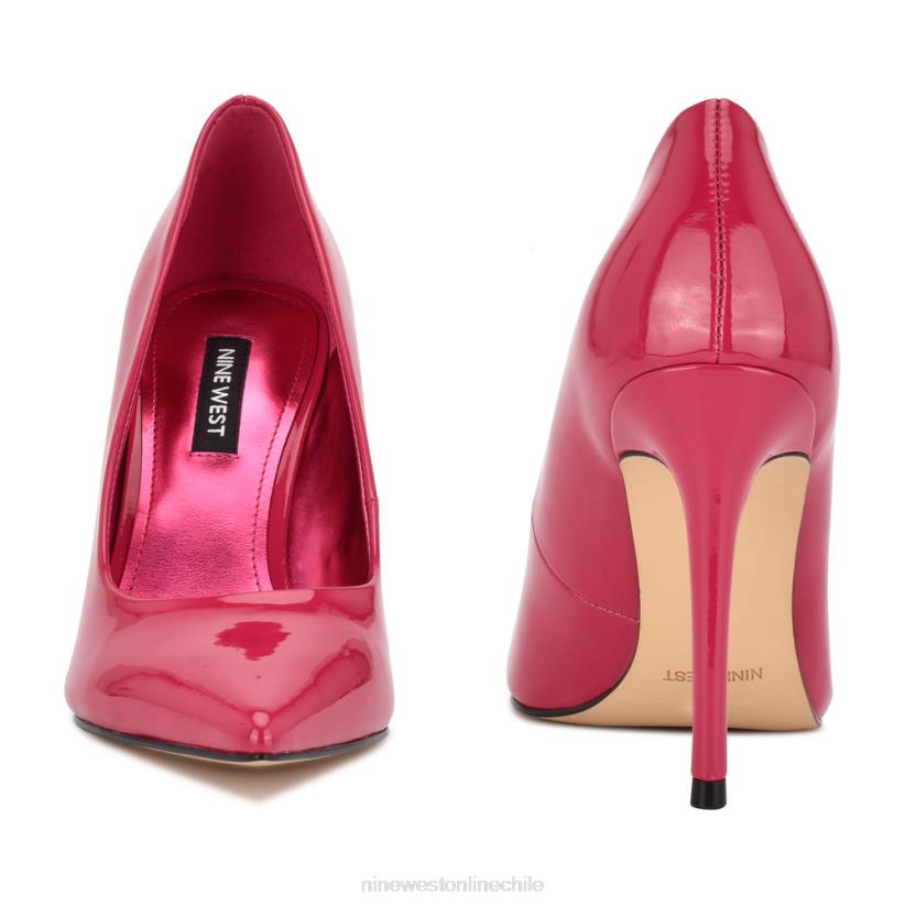 Nine West zapatos de tacón frescos con punta puntiaguda 2Z2T1616 patente rosa Nine West chile carteras
