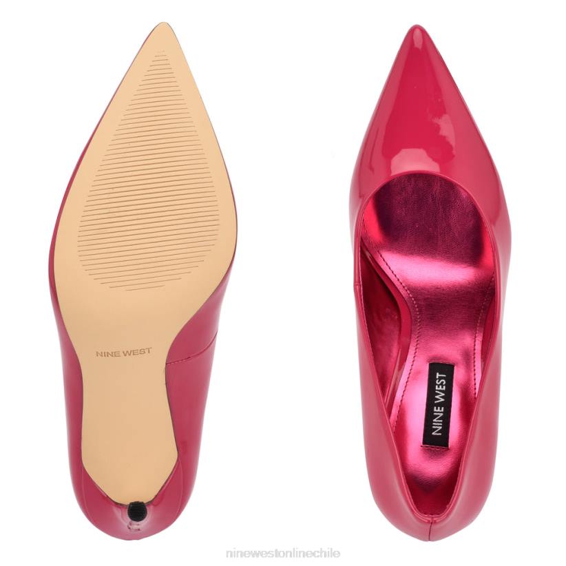 Nine West zapatos de tacón frescos con punta puntiaguda 2Z2T947 patente rosa Nine West shoes