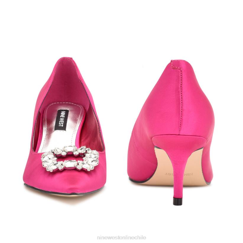 Nine West zapatos de tacón puntiagudos avolon 2Z2T909 cristal satinado rosa Nine West chile outlet