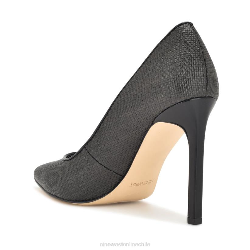 Nine West zapatos de tacón tatiana tejidos con puntera puntiaguda 2Z2T865 negro Nine West zapatillas chile