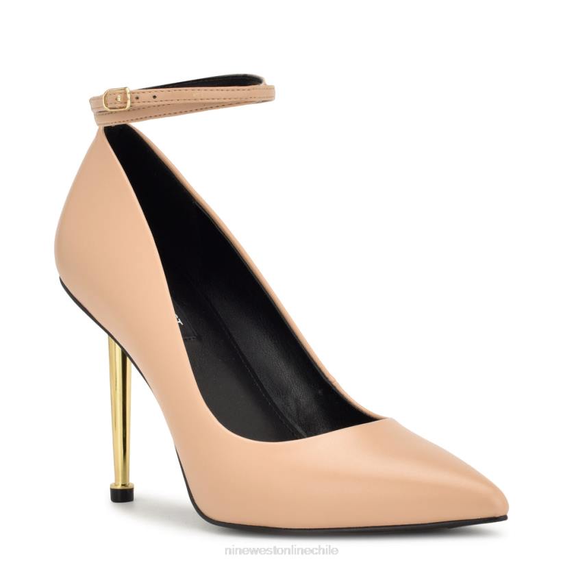 Nine West zapatos de tacón trevs cruzados en el tobillo 2Z2T1378 rubor cálido Nine West cartera negra