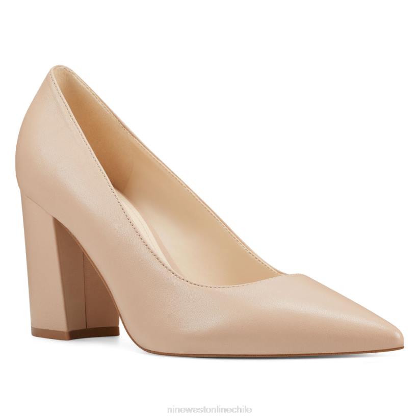 Nine West zapatos de vestir cara 2Z2T2127 cuero apenas desnudo Nine West chile outlet