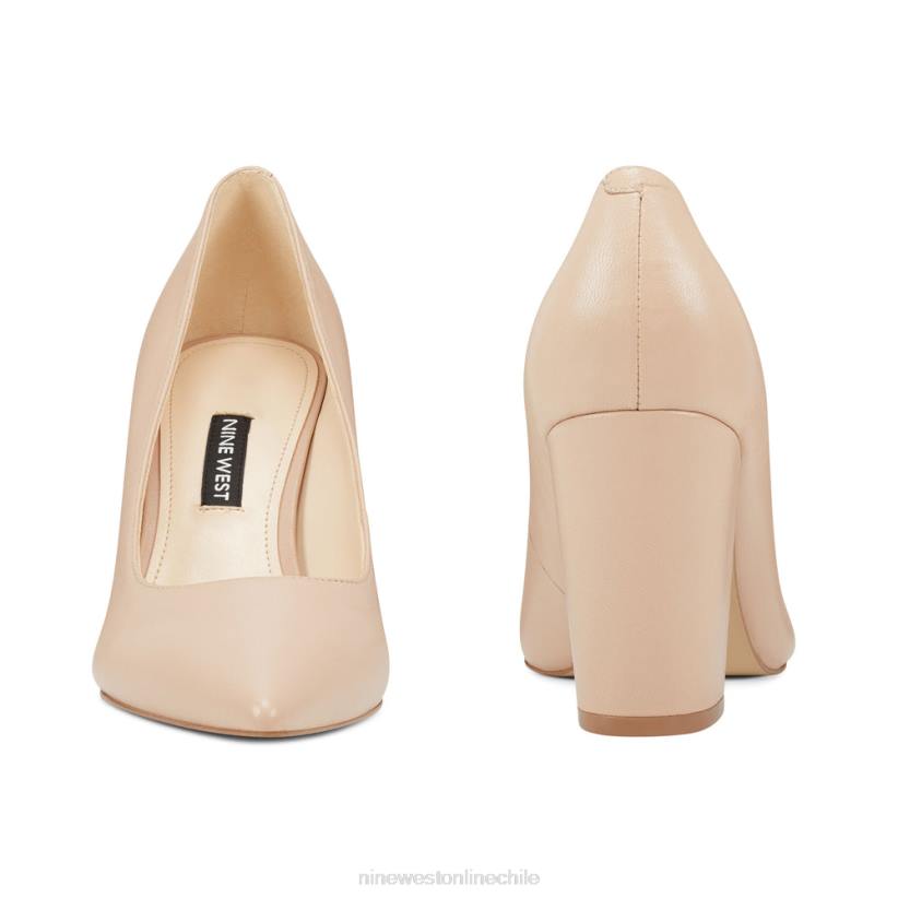Nine West zapatos de vestir cara 2Z2T2127 cuero apenas desnudo Nine West chile outlet