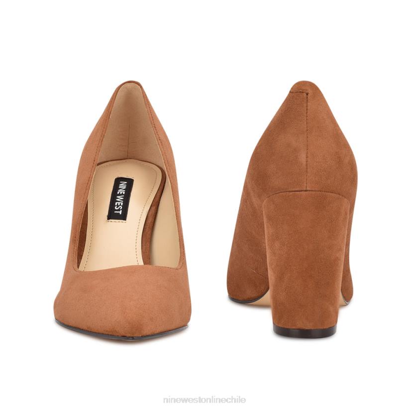 Nine West zapatos de vestir cara 2Z2T2166 gamuza coñac Nine West sandals