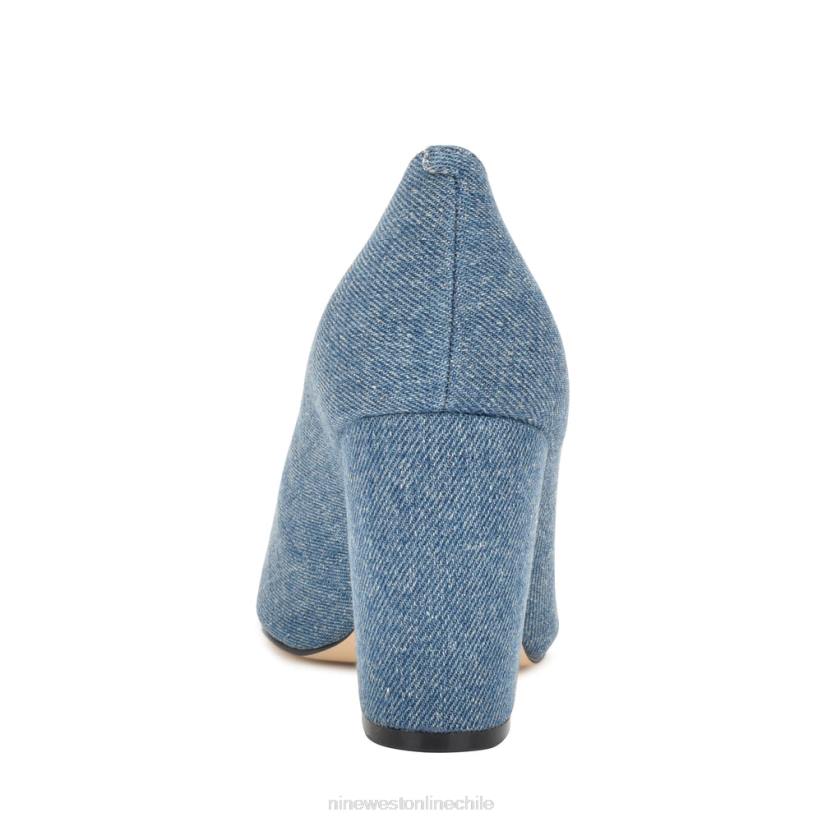 Nine West zapatos de vestir cara 2Z2T868 mezclilla azul Nine West cartera negra