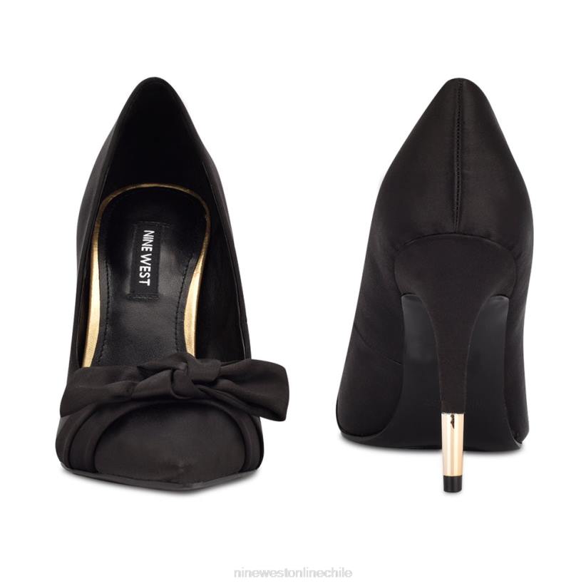 Nine West zapatos de vestir con lazo 2Z2T1874 satén negro Nine West chile carteras