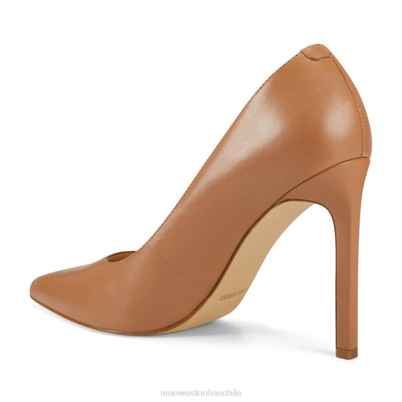 Nine West zapatos tatiana con punta puntiaguda 2Z2T1485 cuero natural Nine West chile outlet