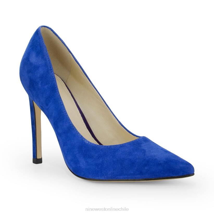 Nine West zapatos tatiana con punta puntiaguda 2Z2T1507 gamuza azul Nine West zapatillas chile