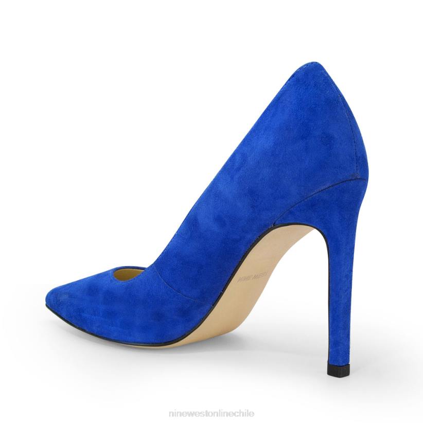 Nine West zapatos tatiana con punta puntiaguda 2Z2T1507 gamuza azul Nine West zapatillas chile