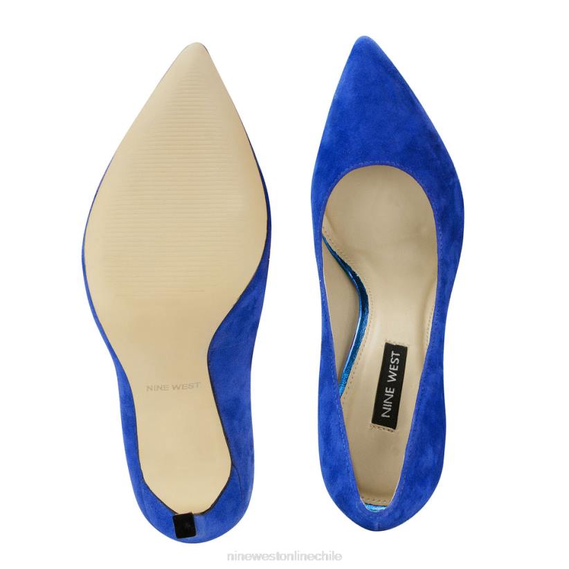 Nine West zapatos tatiana con punta puntiaguda 2Z2T1507 gamuza azul Nine West zapatillas chile