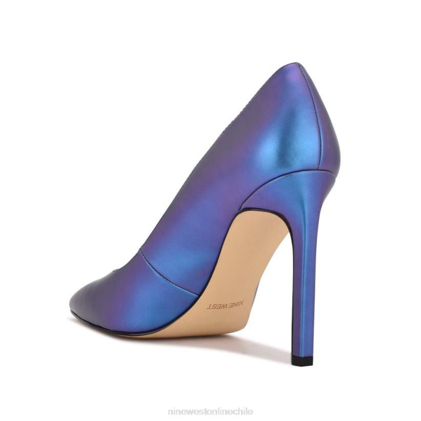 Nine West zapatos tatiana con punta puntiaguda 2Z2T1527 morado perlado metálico Nine West chile outlet