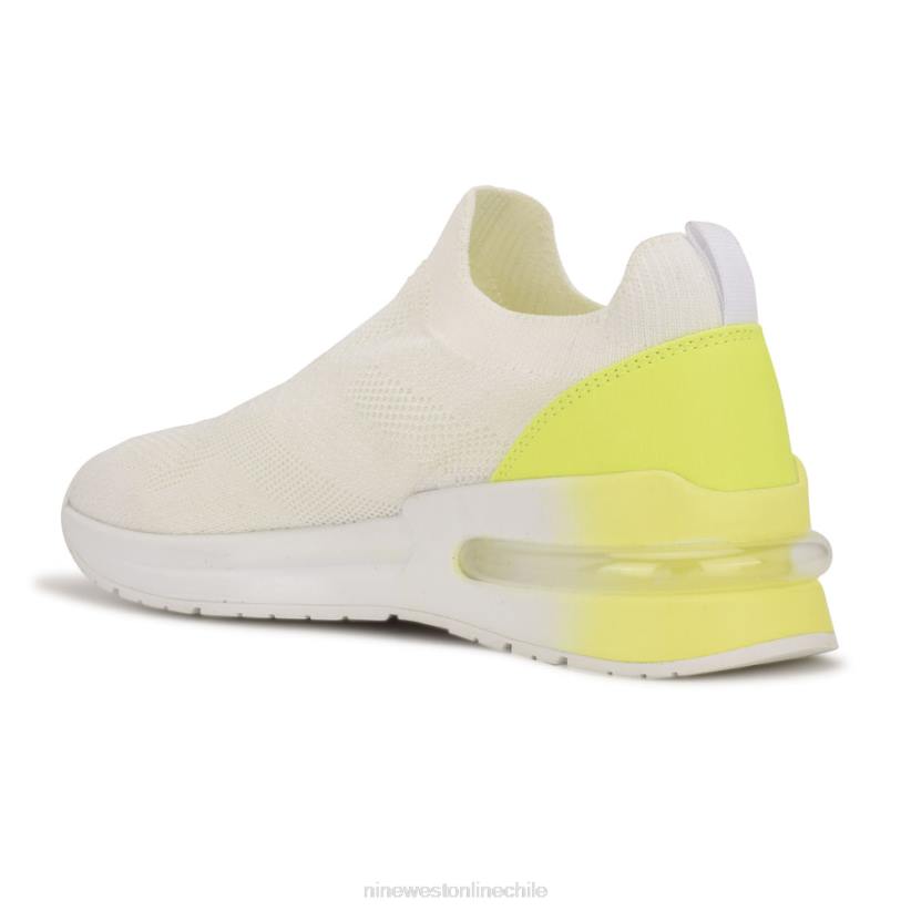 Nine West foto zapatillas sin cordones 2Z2T1067 punto blanco lima Nine West shoes
