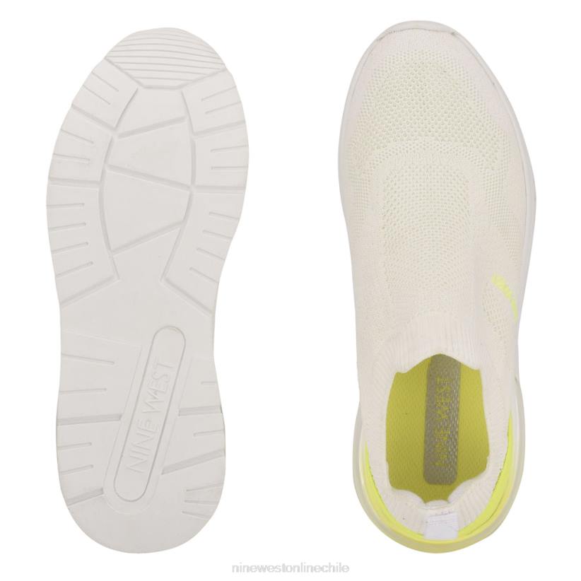 Nine West foto zapatillas sin cordones 2Z2T1067 punto blanco lima Nine West shoes