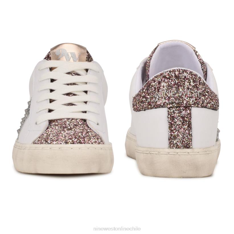 Nine West zapatillas de deporte 2Z2T978 brillo múltiple Nine West sandals