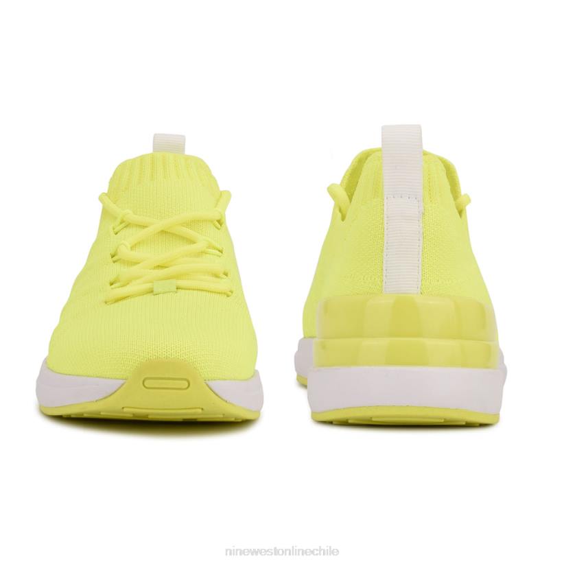 Nine West zapatillas de punto 2Z2T965 lima neón Nine West shoes